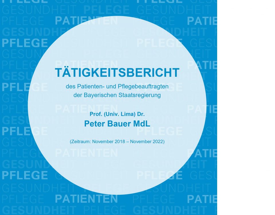 Deckblatt Tätigkeitsbericht